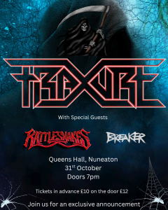 Halloween Haunt Poster Queens Hall Nuneaton 31st October 2025